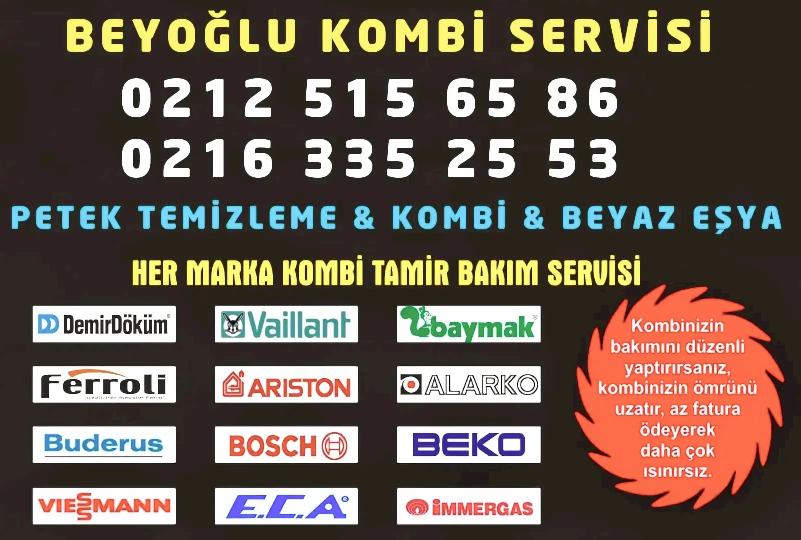Beyoğlu Kombi Servisi