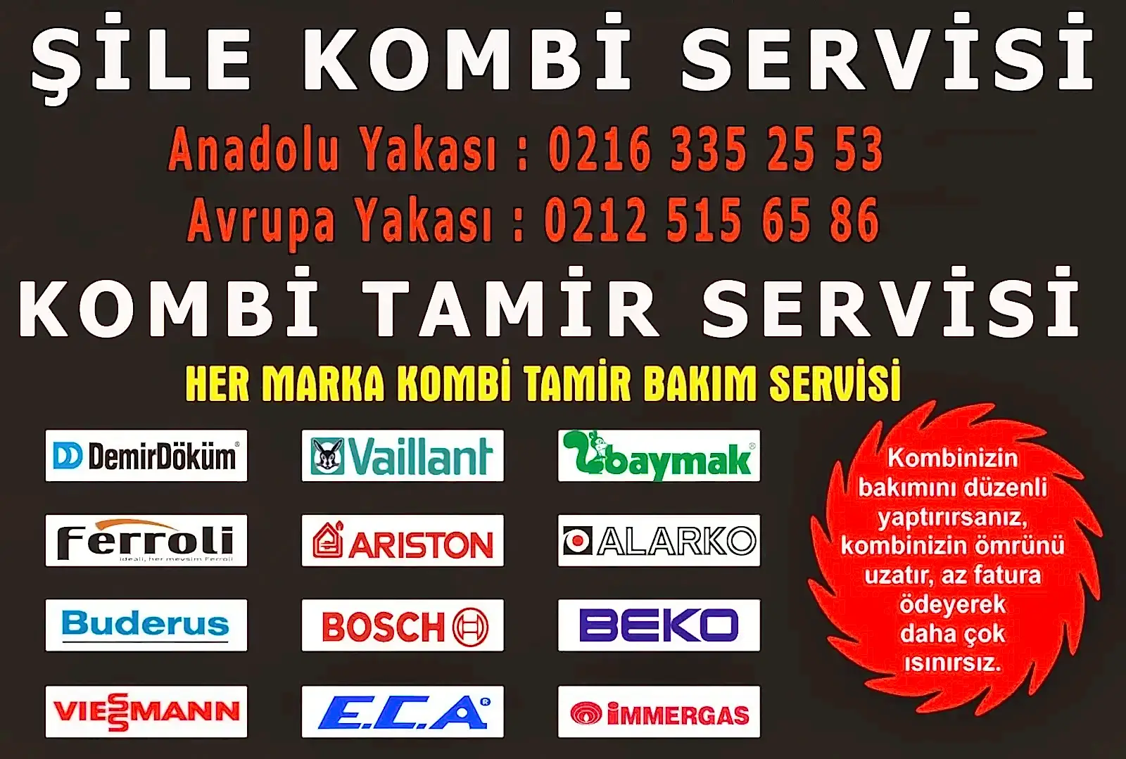Şile Kombi Servisi