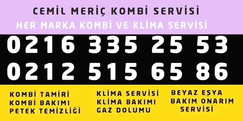 Cemil Meriç Kombi Servisi